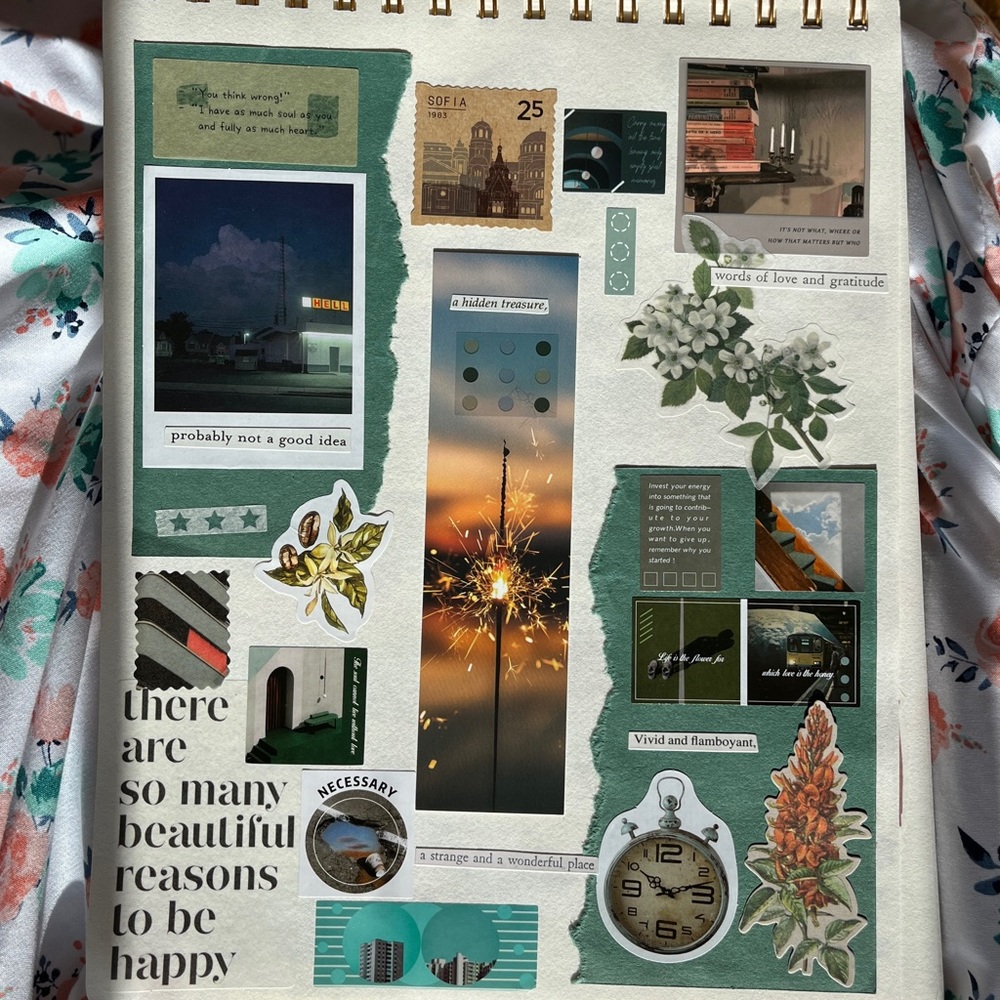 Scrapbooking / Journaling artwork. Stationary